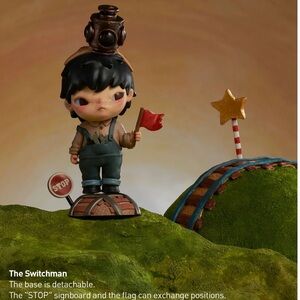 🆕 Pop Mart x Hirono x Le Petite Prince Series Figure - The Switchman